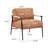 27.56" Accent Chair with Solid Wood Armrests-652744427-652744425