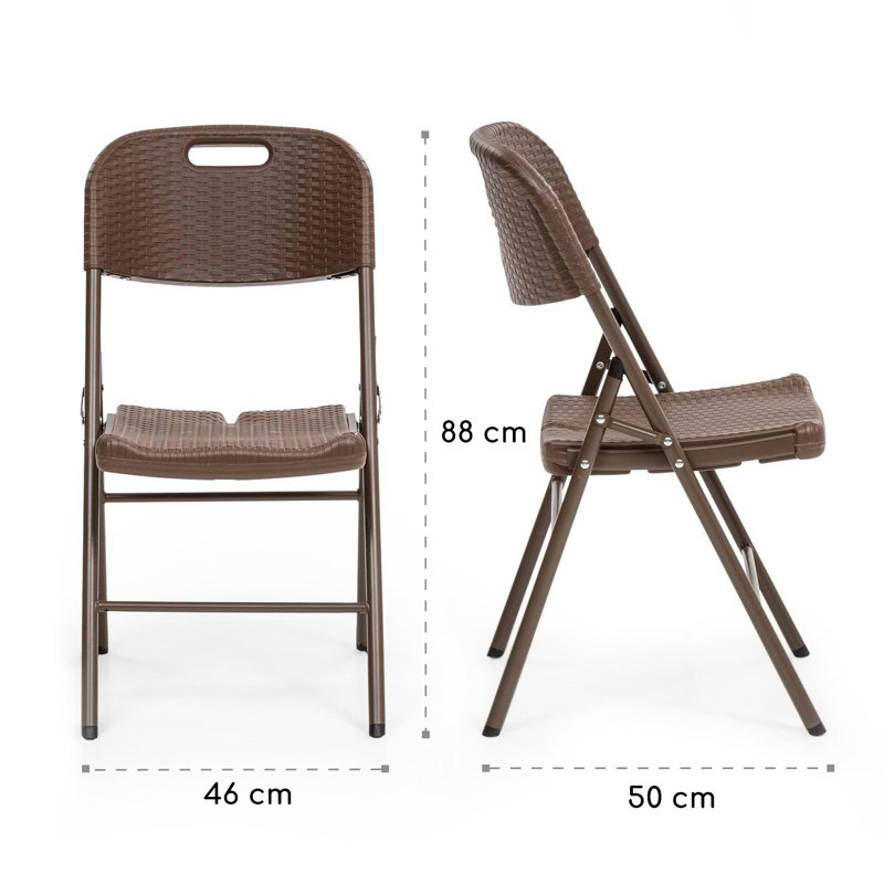 Burgos Folding Patio Dining Side Chair