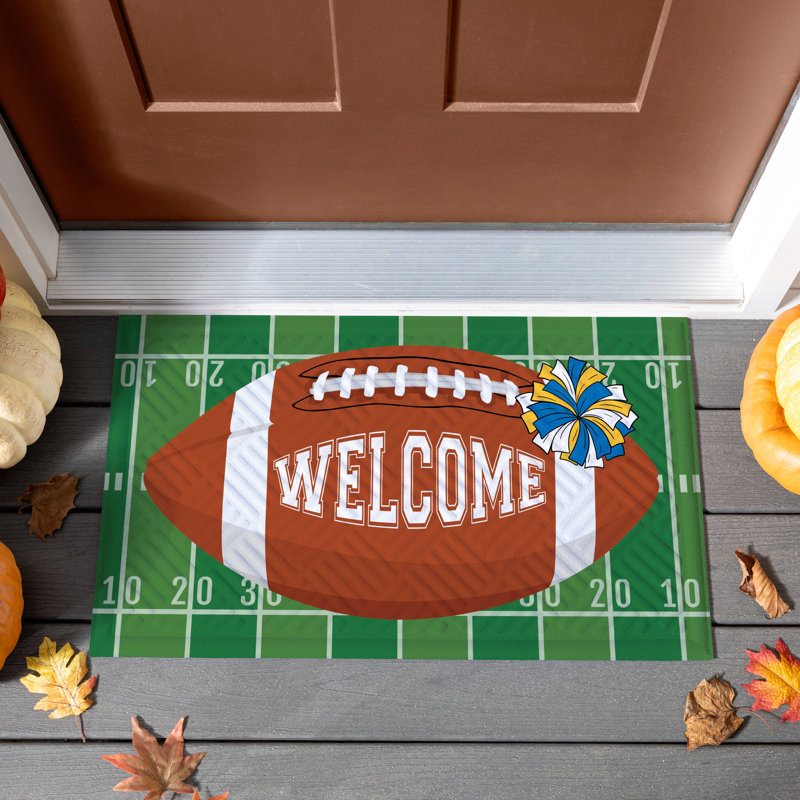 Tapis d'automne gaufré