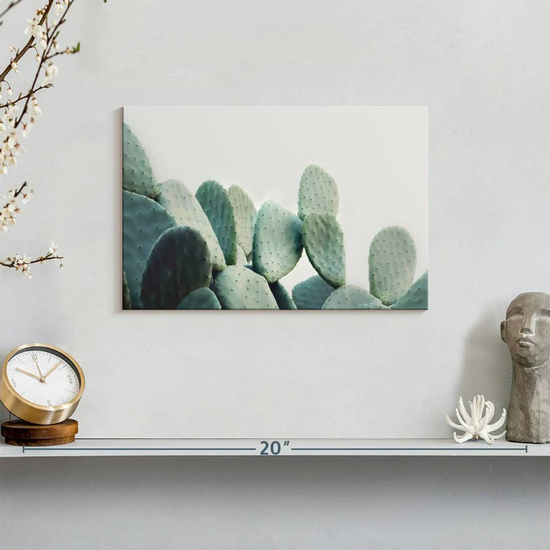 Cactus Harnek vert pastel, H 8 po x l 12 po