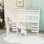 Lit mezzanine en bois avec bureau, lumière DEL, tiroirs de rangement et escalier-1818420940-1818420941