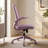 Ergonomic Mesh Office Chair - Purple, 500lbs Capacity, Flip-Up Armrests, Height Adjustable, Breathable Back-991348217-991348220
