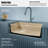 Karran Quartz 32-1/4'' X 19-1/4'' Large Single Bowl Undermount Kitchen Sink-61825457