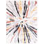 Tapis abstrait noir / blanc-1646506693
