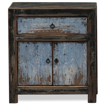 Bangkok 50cm W Solid Wood Bedside Table