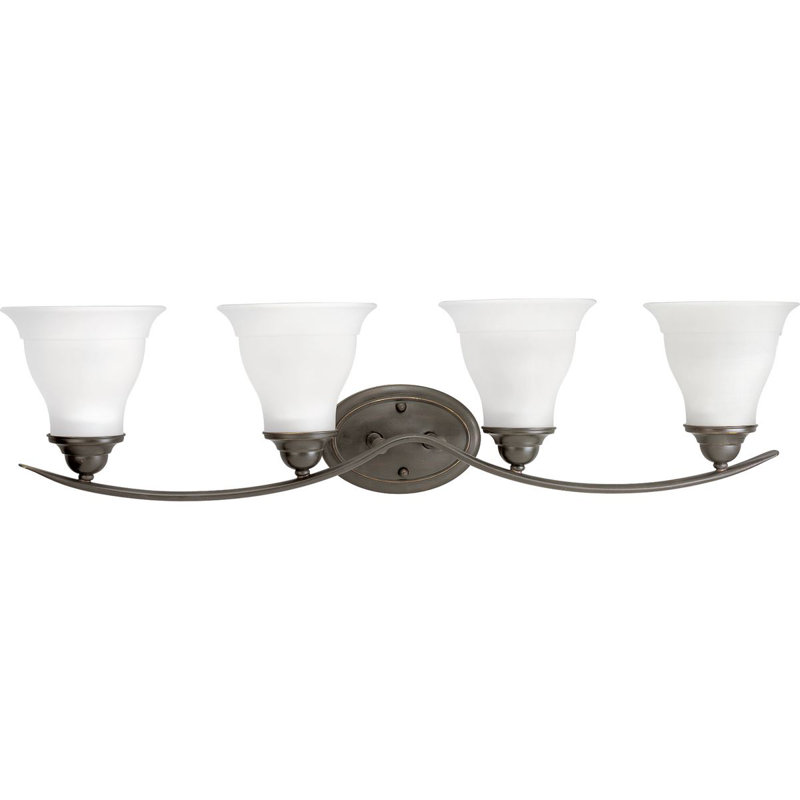 Wanette 4 - Light Dimmable Vanity Light, Antique Bronze