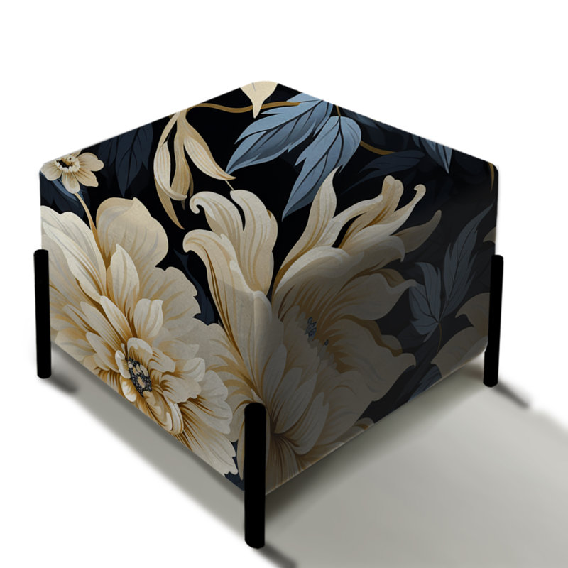 Repose-pieds Damask Urban Retreat Fuse U - Damask Square
