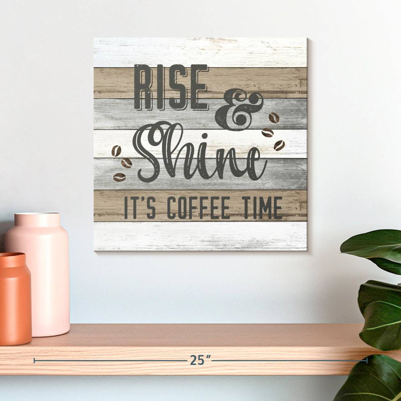 Yarlin Rise And Shine Coffee, H 16 po x l 16 po