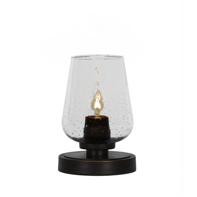 Whitmire Accent Lamp Shown With 5" Clear Bubble Glass