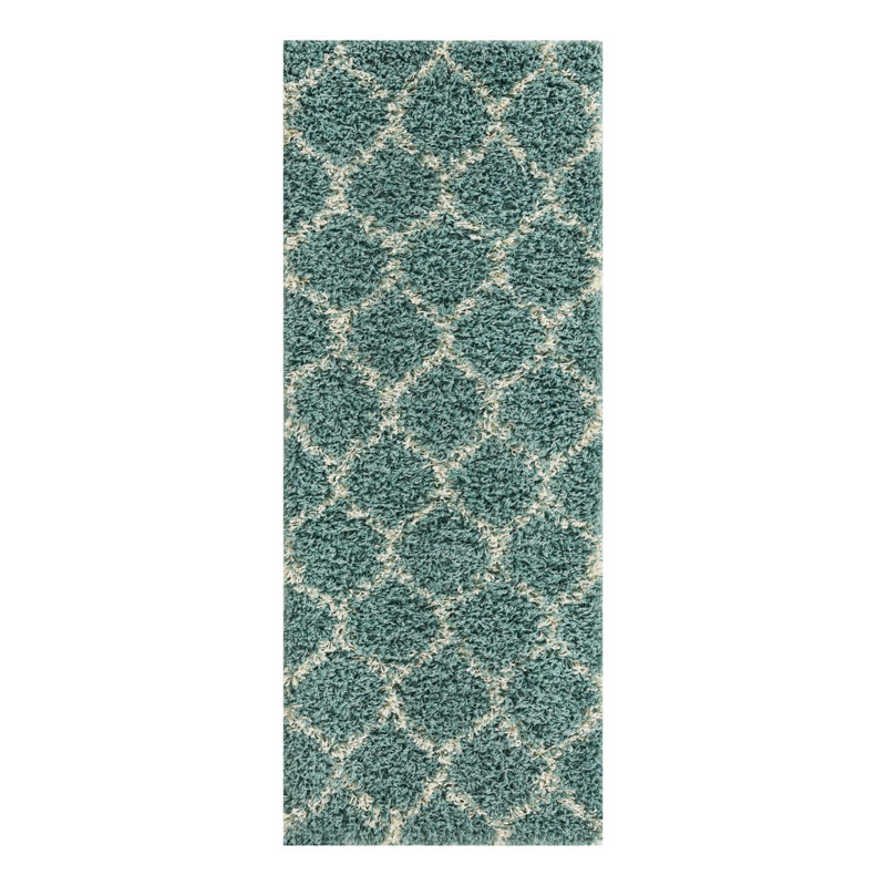 Geometric Indoor Rug, Runner 2' x 5'