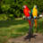 Jewell 2 Parrots on a Tree Statue