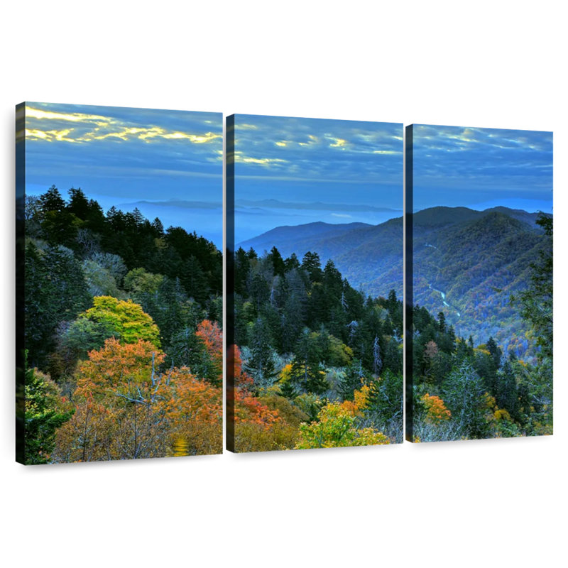 Alvord Newfound Gap Scenery, 24" H x 38" W