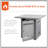 Durable 28" 50000 BTU Silver Outdoor Propane Gas Fire Pit Table, Outdside Patio Firepits Fireplace Dinning Tables With Lid & Lava Rock, 2-In-1 Firepit Table For Courtyard/Patio/Balcony