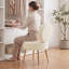 Chaise de coiffeuse avec tabouret d'appoint Noehly-1984782758