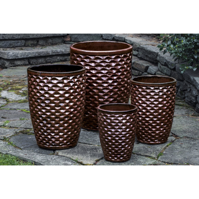 Handmade Planter, Maple Red