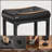 Upholstered Counter Stool With Metal Frame-1016983430