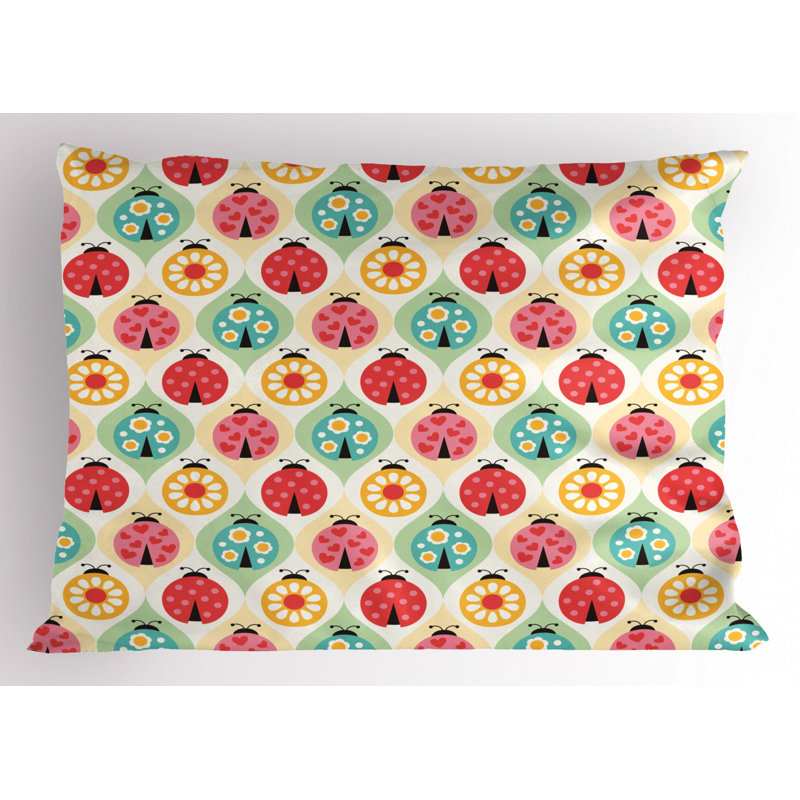 Dots Polyester Sham Set, Twin