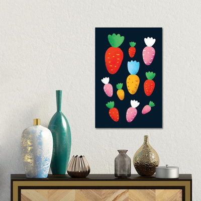 Colorful Carrots by Show Me Mars - Gallery-Wrapped Canvas Giclée on Canvas