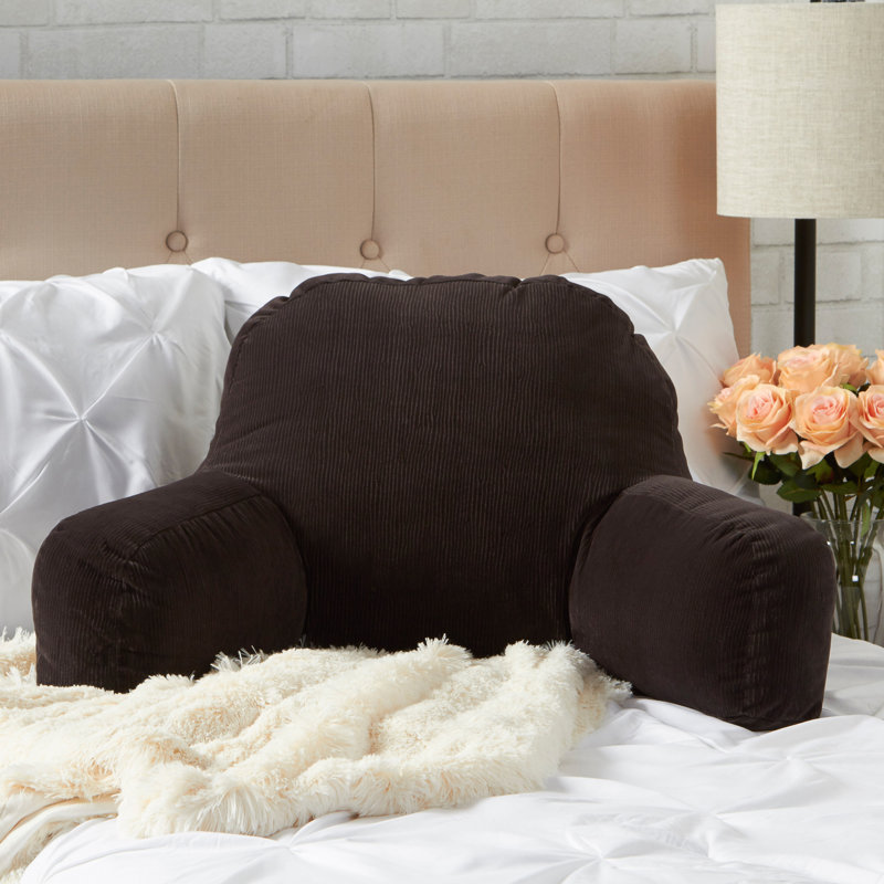 Coussin en microfibre Hyatt, Gris anthracite