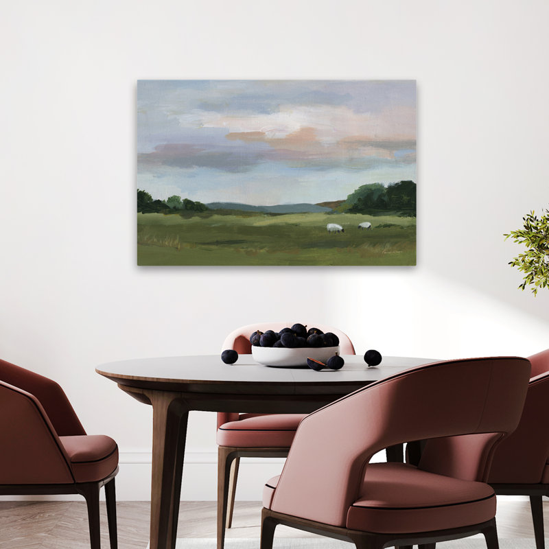 Pâturages contemporains, H 36 po x l 24 po