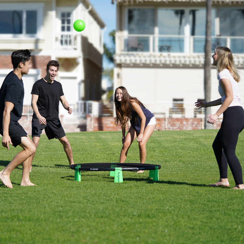 Ensemble de jeu 6 pièces Slammo XL - Beach Outdoor Lawn Roundnet