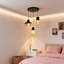 Modern Ribbed Glass 3 -light Pendant Light