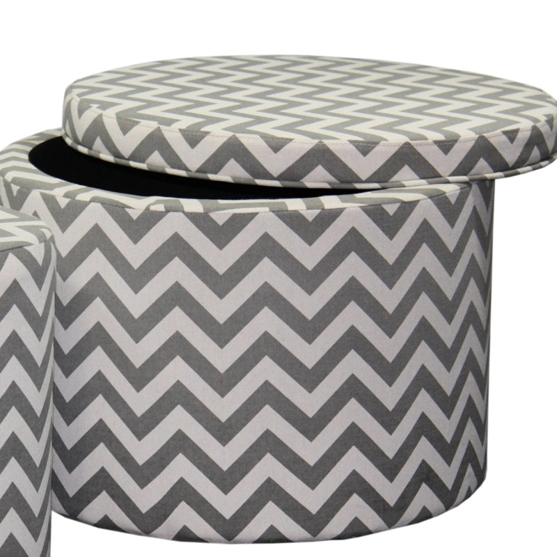 17.15" Tall Grey Storage For Seating Importance. Style. 19.5"x19.5"x15" Storage. 97% Foam, 3% Fabric. 23"x23"x2.35" Cushion Seat With Facility. Look.