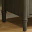 Meuble-lavabo 31 po gris antique avec fonction de fermeture en douceur, lavabo profond et pieds en bois d'hévéa surélevé de 31 po avec tablettes réglables en céramique-134323012