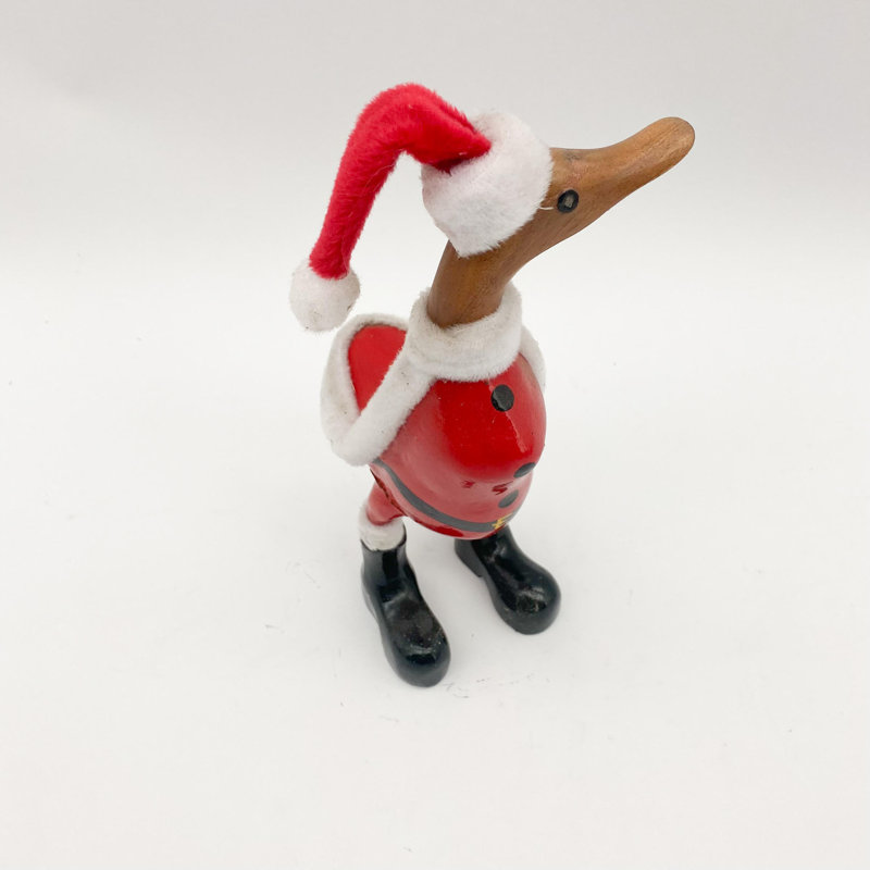 Duck No Additional Durability Wood Garden Statue