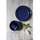 Canvas Home Shell Bisque Porcelain 16 Piece Dinnerware Set, Service for 4