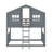 Twin Over Twin House Bunk Bed With Ladder-841513840