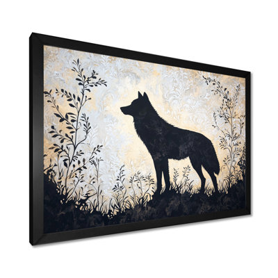 Forest Wolf Guardian Of The Woods III - Wolf Wall Décor