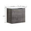 Meuble-lavabo mural, lavabo 22 po, fermeture en douceur, petite porte à carreaux en chêne gris, poignée noir mat, couleur-1645358212