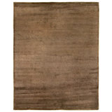 Mosaic Abstract Area Rug in Chocolate/Beige