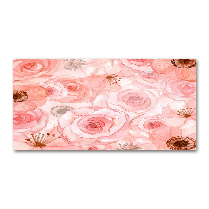 Floral Pattern - Wrapped Canvas Print
