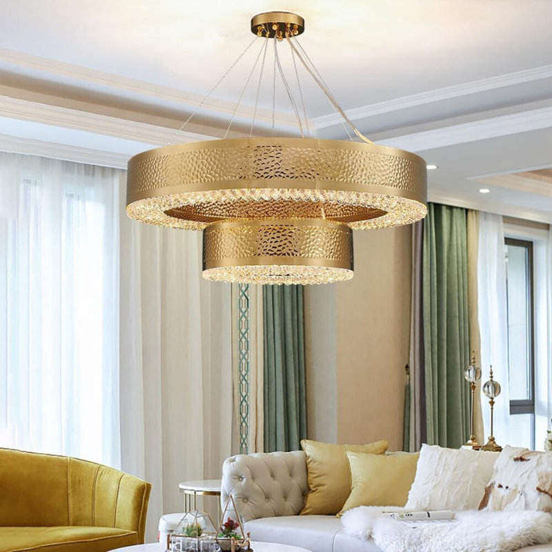 Otto 13 - Light Chandelier, 40cm H x 100cm W x 100cm D