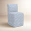 Chaise rembourrée avec roulettes Mendy-98676060