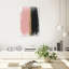 «Blush Around», rose doré, coups de pinceau, rose glamour - peinture sur toile-72476208-72476212