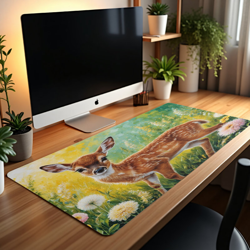 Polyester Desk Pad, 31.5x15.5