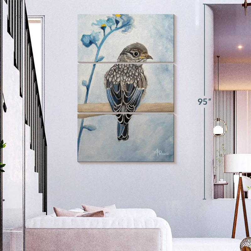 Brampt Perked And Perched, 38" H x 24" W