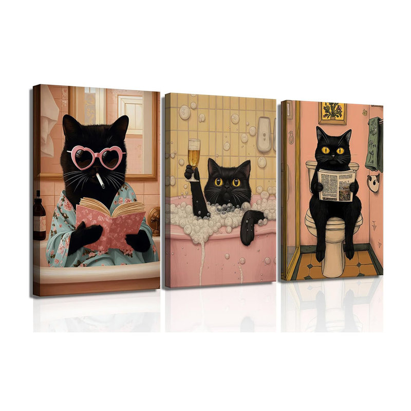 3 Piece Wrapped Canvas Set