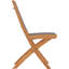 Chaise de patio pliante teck Addilyn-1848789309