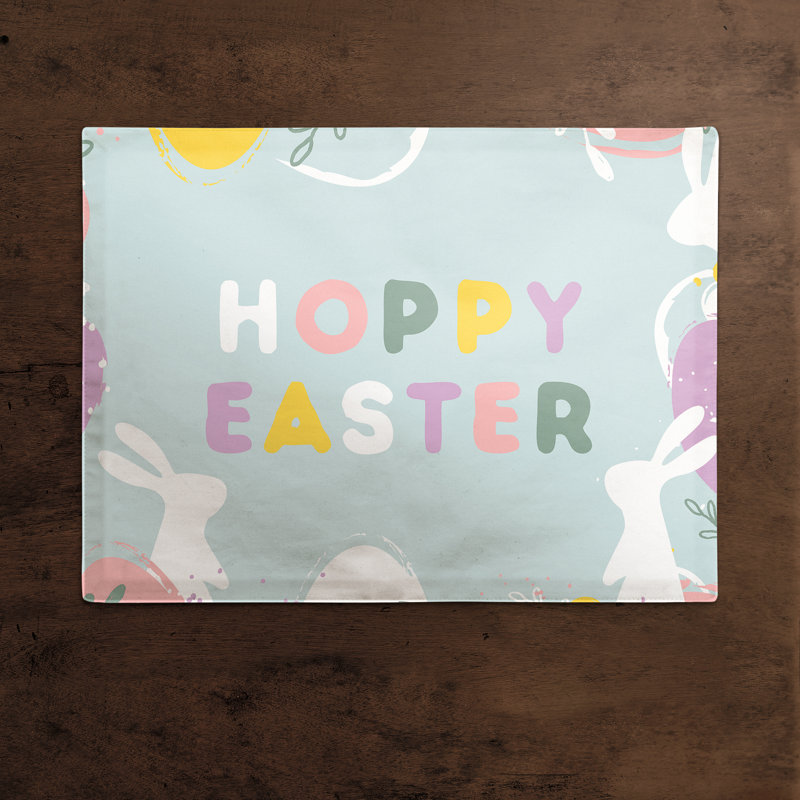 Cotton No Pattern Rectangle Placemat