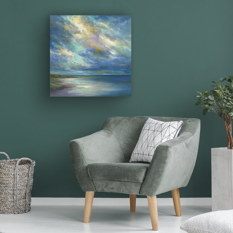 «Drifting Winds» par Sheila Finch, H 18 po x l 18 po x P 2 po