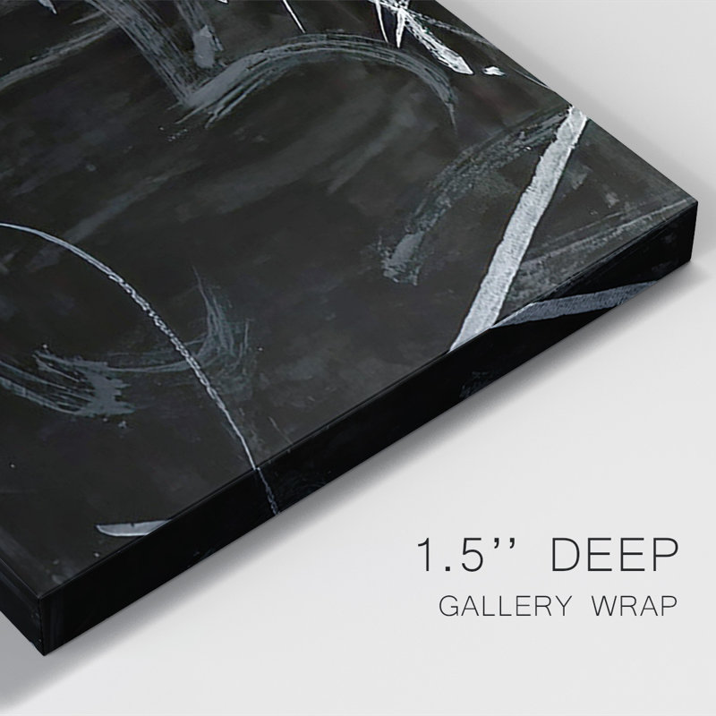 Erase I Framed On Canvas Print, 60" H x 40" W