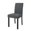 D8032 - Ensemble table de panda et chaises noires (4)