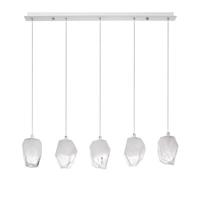 5 - Light White Kitchen Island Pendant