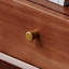 Table basse minimaliste en bois massif de couleur noyer-51979651