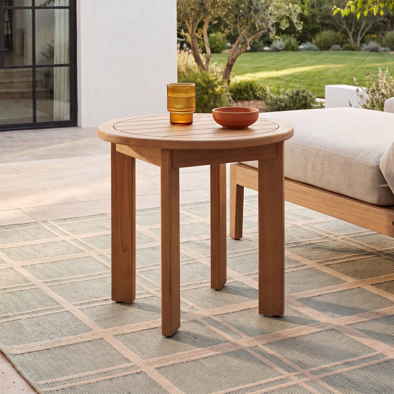 Frances Eucalyptus Patio Side Table