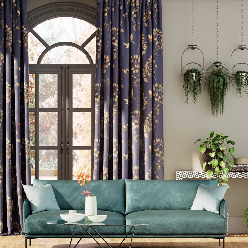 Amazilia Fabric, Indigo